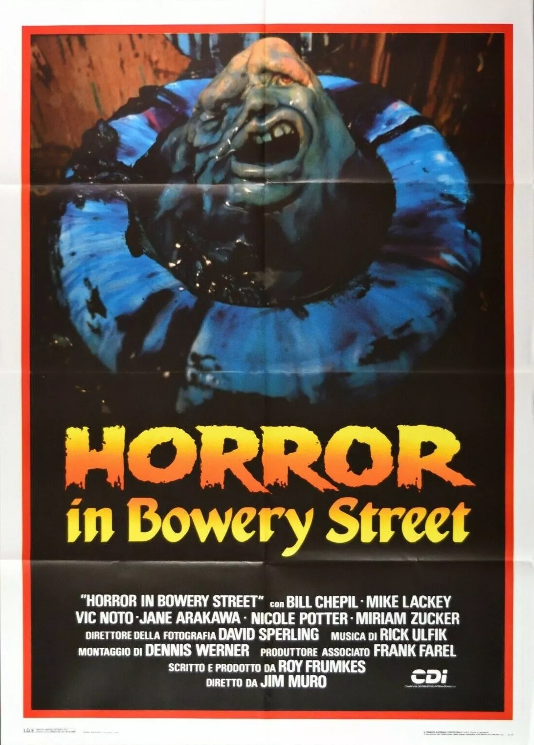 Horror in Bowery Street