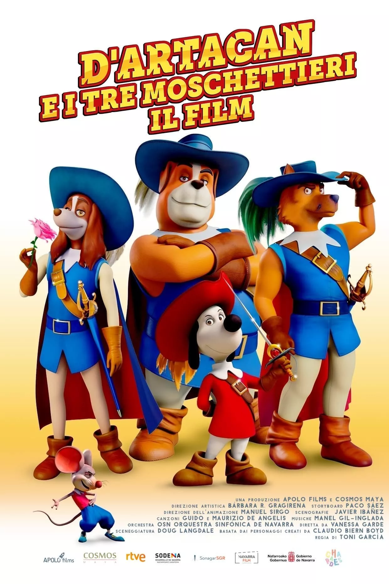 D'Artacan e i tre moschettieri: il film