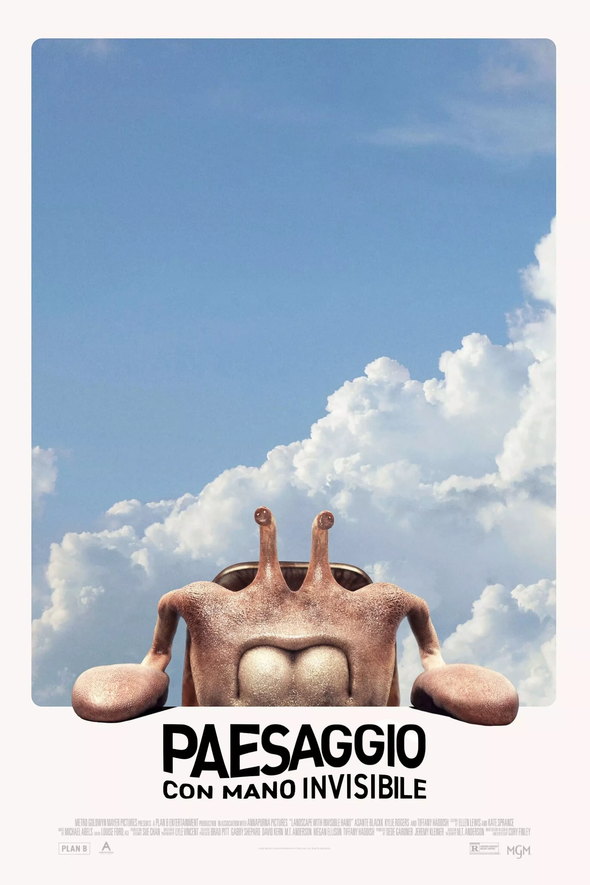 Paesaggio con mano invisibile